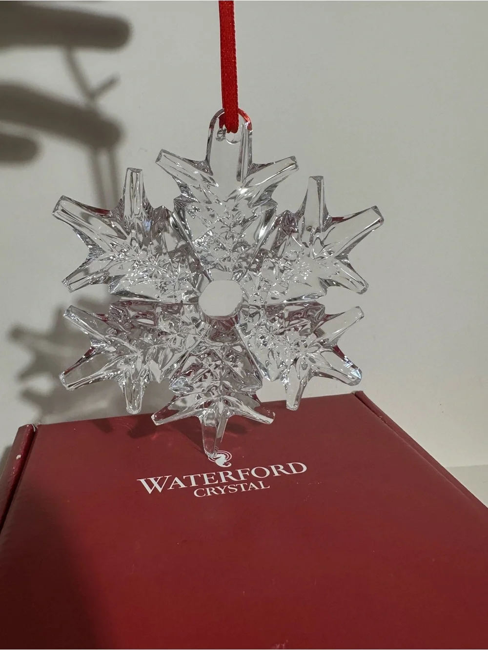 Waterford Crystal Snowflake Ornament